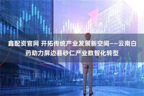 鑫配资官网 开拓传统产业发展新空间——云南白药助力屏边县砂仁产业数智化转型