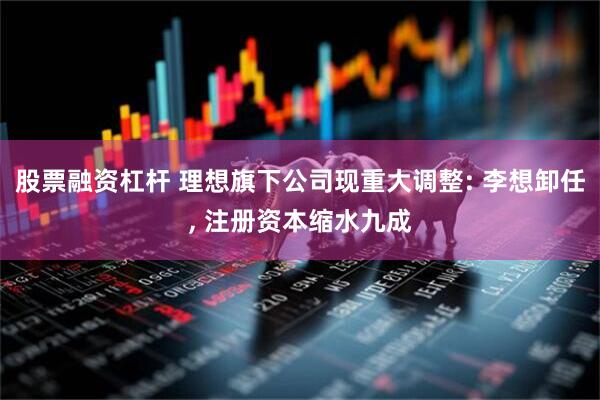 股票融资杠杆 理想旗下公司现重大调整: 李想卸任, 注册资本缩水九成